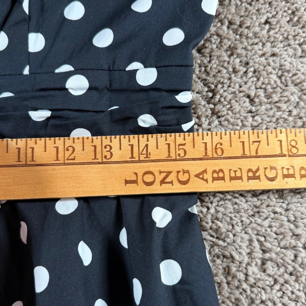 Hot Topic Polka Dot NWT Sweetheart Rockabilly Pinup Dress XL Retro 50s swing - Picture 8 of 9